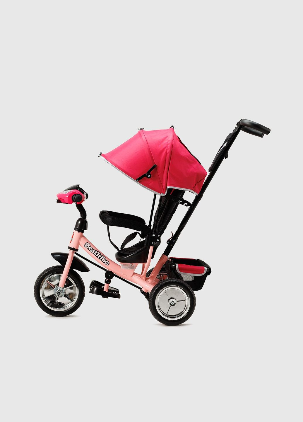 Велосипед 3-х колесный с капором 6588/63-768 10 Красный (6989151361038) shop (6989151361038) Best Trike (362703827)