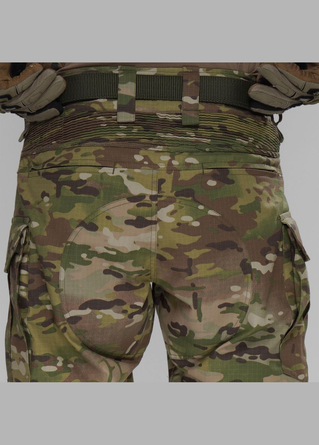 Комплект військової форми. Зимова куртка + штани з наколінниками Multicam UATAC (316086401)