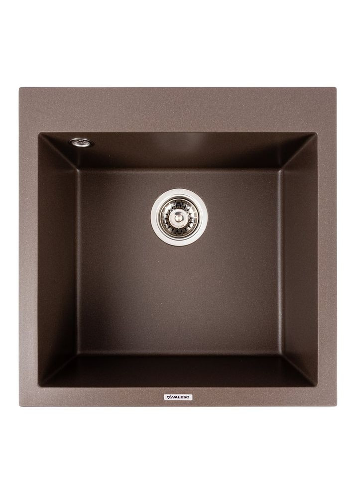 Гранитная мойка GALAX 5050 матовая тёмная скала Valeso (358500903)