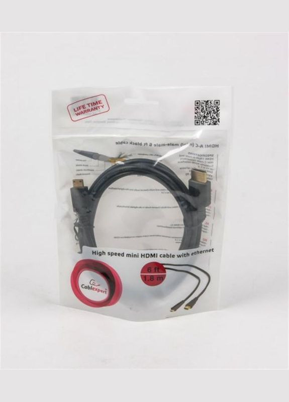 Кабель HDMI - mini-HDMI V 2.0 (M/M), 1.8 м, Black (CC-HDMI4C-6) Cablexpert (336955605)