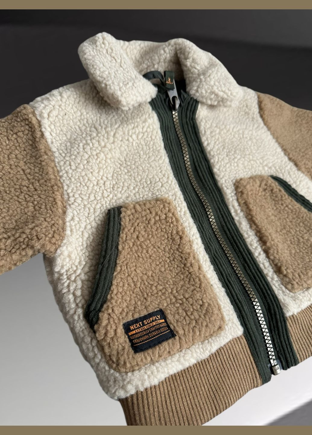 Коричневая демисезонная куртка Next Baby