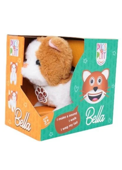 Інтерактивна іграшка Pugs at Play "Біло-коричневе кошеня BELLA" MIC (379057574)