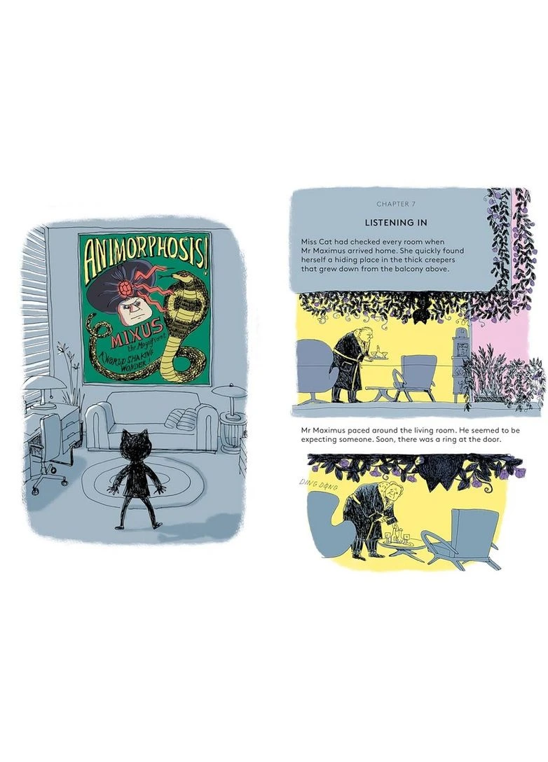 Miss Cat: Дело о любопытном канарейке Thames & Hudson (392247519)