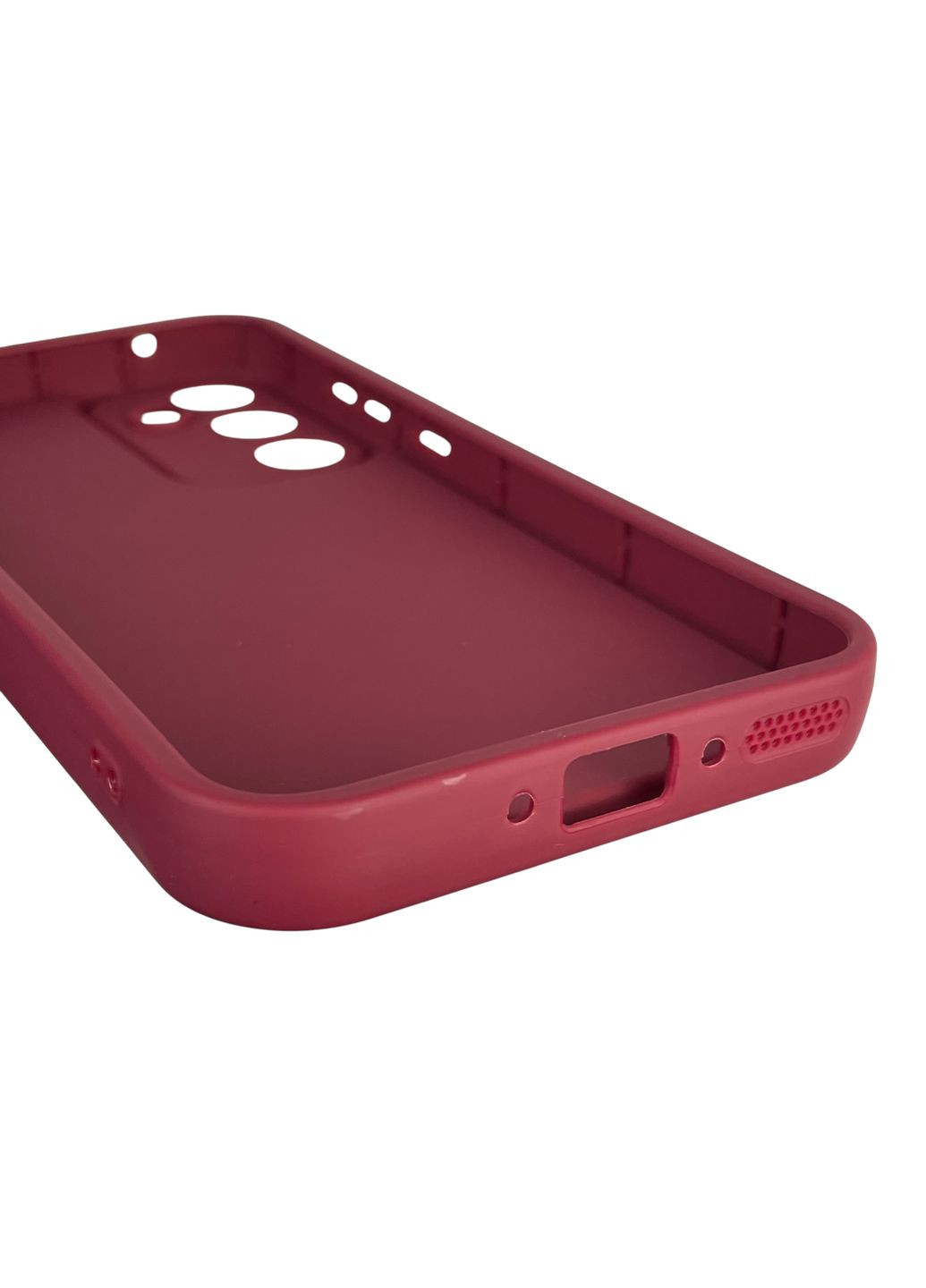 Силіконовий чохол Soft Touch з 3D принтом Майнкрафт для Galaxy A35 5G (SM-A356B) бордовий (Повний захист камери) Samsung (373424603)