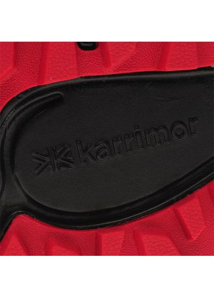 Чорні кросівки caracal mens trail running shoes red/bl 8(42) Karrimor