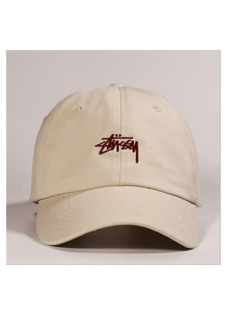 Кепка бежева Stussy Shon Stüssy Beige Baseball Cap Unisex (356677602)