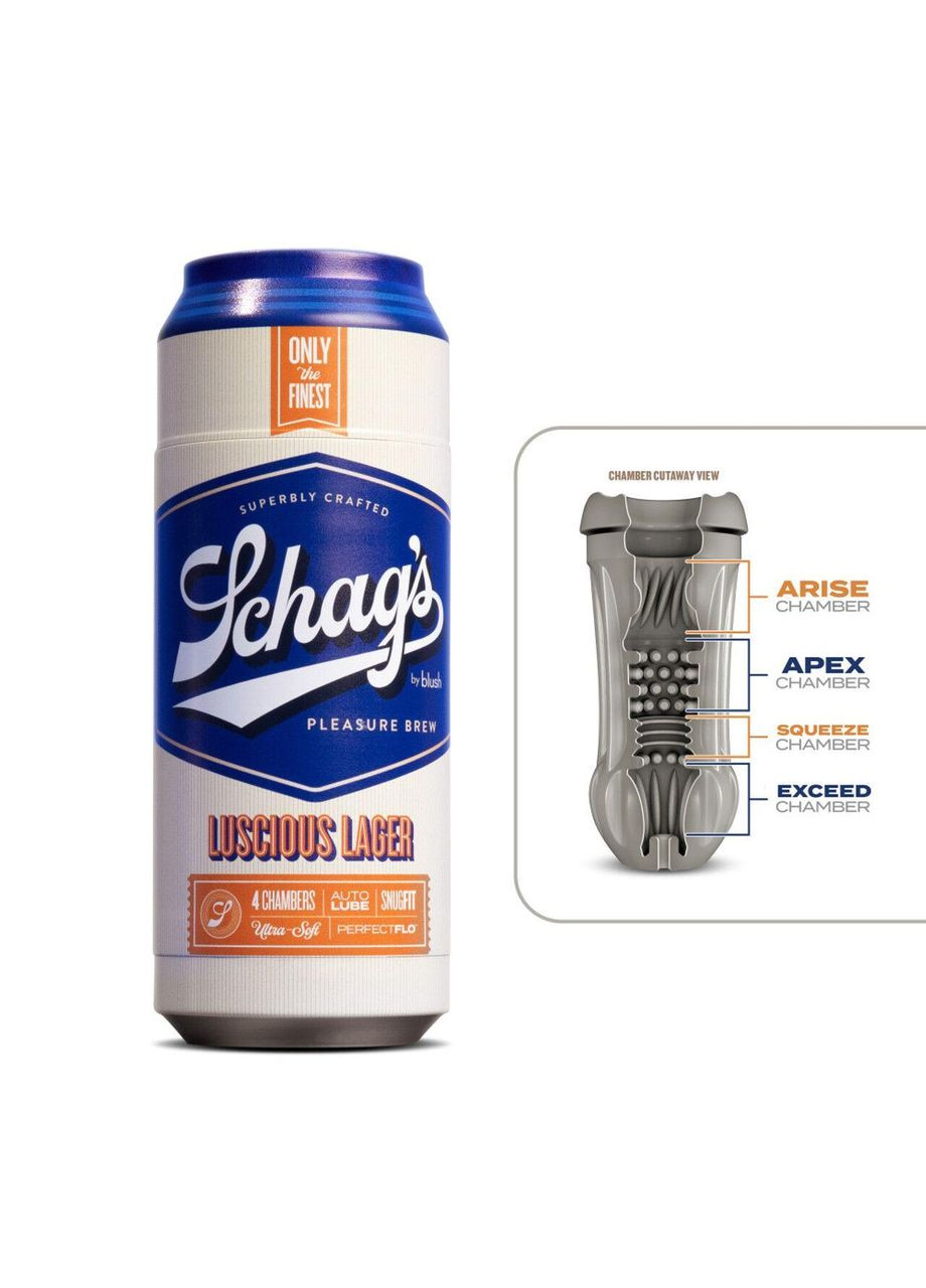Мастурбатор Schag’s by - Luscious Lager Masturbator - Frosted Blush (303889668)