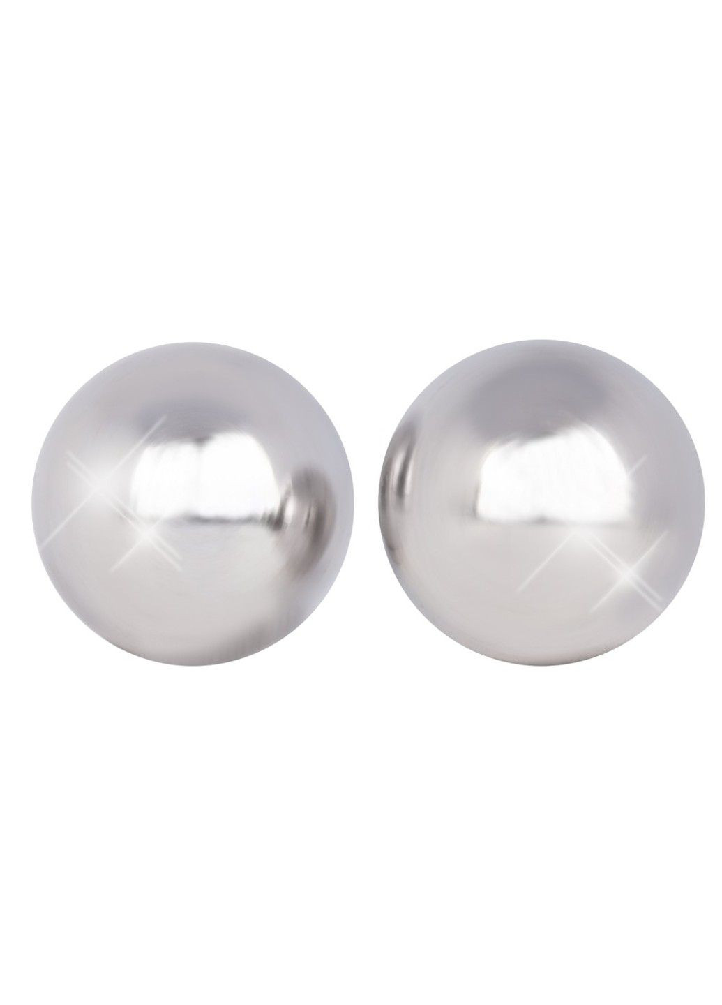 Вагинальные шарики ПОДАРОК "Ben Wa" серебристые No Brand (283328507)
