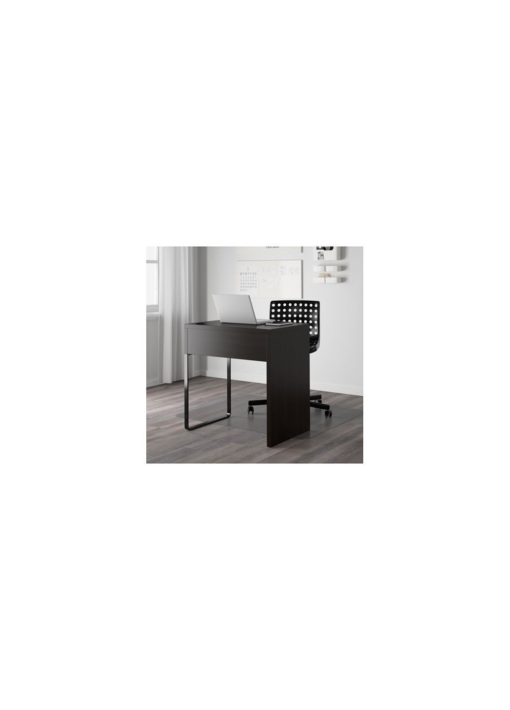 Рабочий стол чернокоричневый IKEA (277964930)