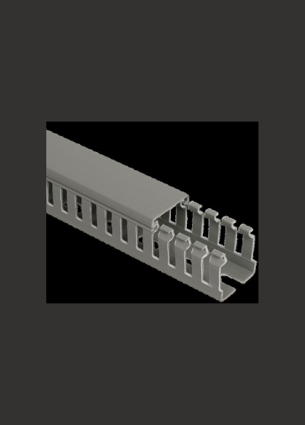 Короб перфорований 80x60мм 2 пог.м ПВХ [CKM50-080-060-1-K03] Імпакт UEC (360802712)
