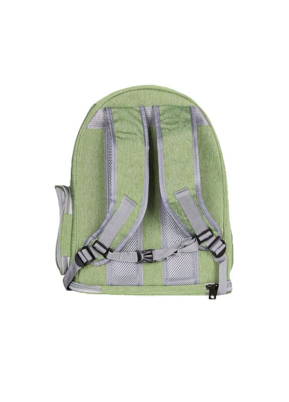 Рюкзак-переноска для кошек 251103 Panoramic Green с прозрачным окном 3шт Taotaopets (356500224)