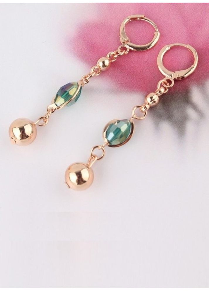 Серьги с бусинами Элигантэ, 9365 No Brand (368887146)