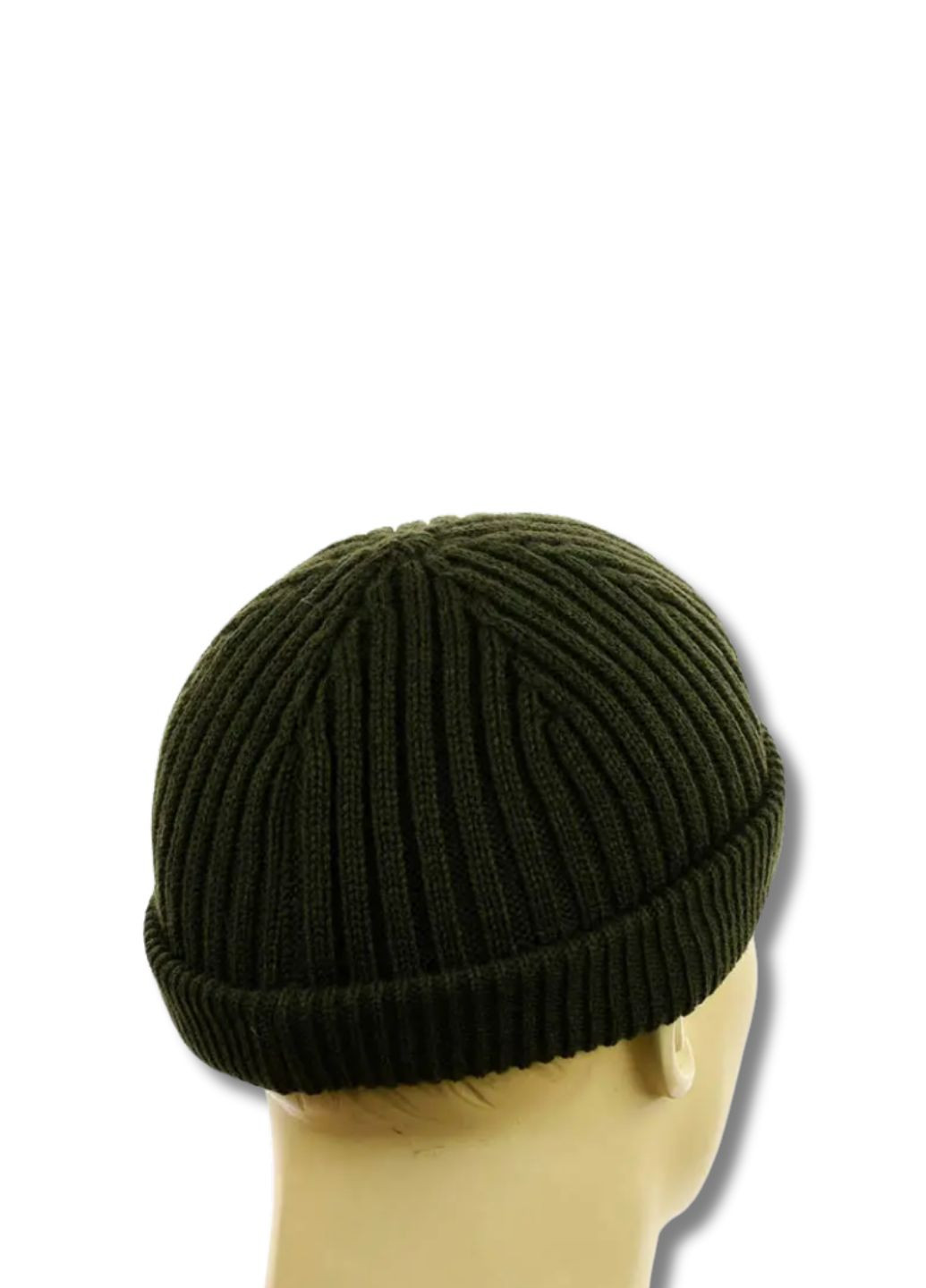 Шапка мини-бини на флисе Докер No Brand Шапка докер на флісі (337336215)