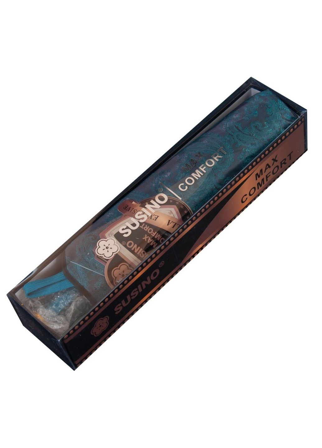 Зелёный женский зонт автомат жаккард 3086-2 Susino средний (313031781)