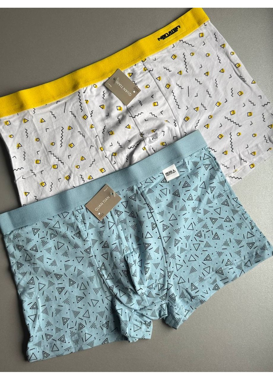 2 шт боксерки чоловічі з принтом Quan Tian (356676970)