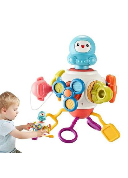 Развивающий центр 688-76 "Космонавтик" 8 в 1 многофункциональная игрушка для малышей Limo Toy (327216998)
