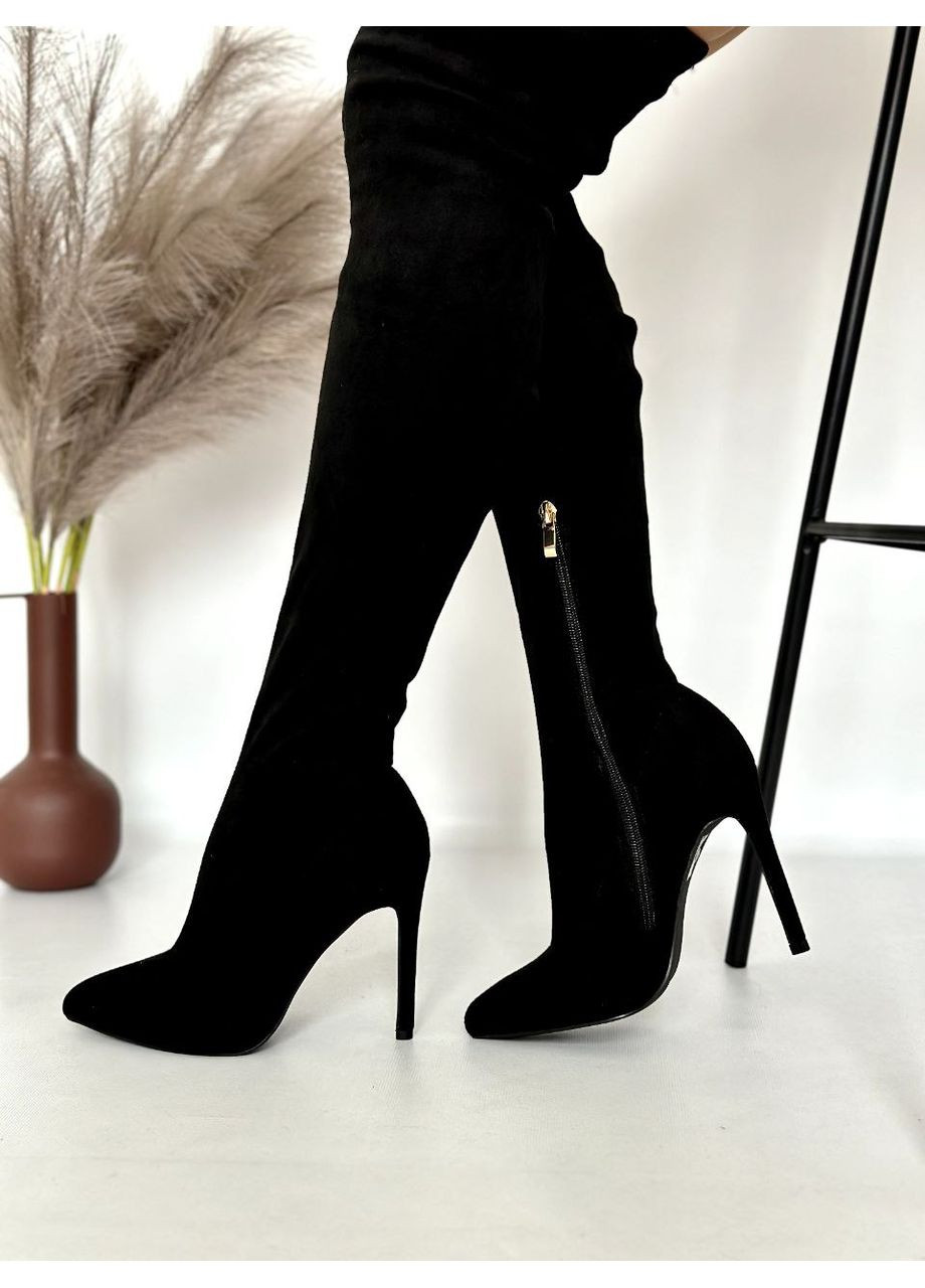 Ефектні жіночі ботфорти No Brand (360983540)