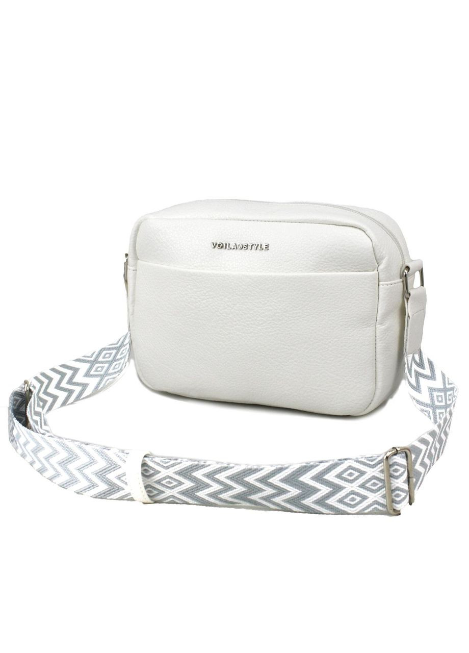 Жіноча сумка крос-боді 0-541175-31 біла Voila (348418786)