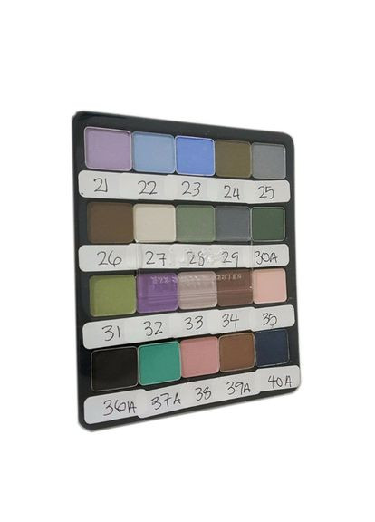 Набір тіней (Тестер) 20 Color Eyeshadow Tester Palette The Runway Colletion ES2140 NYX Professional Makeup (279364210)