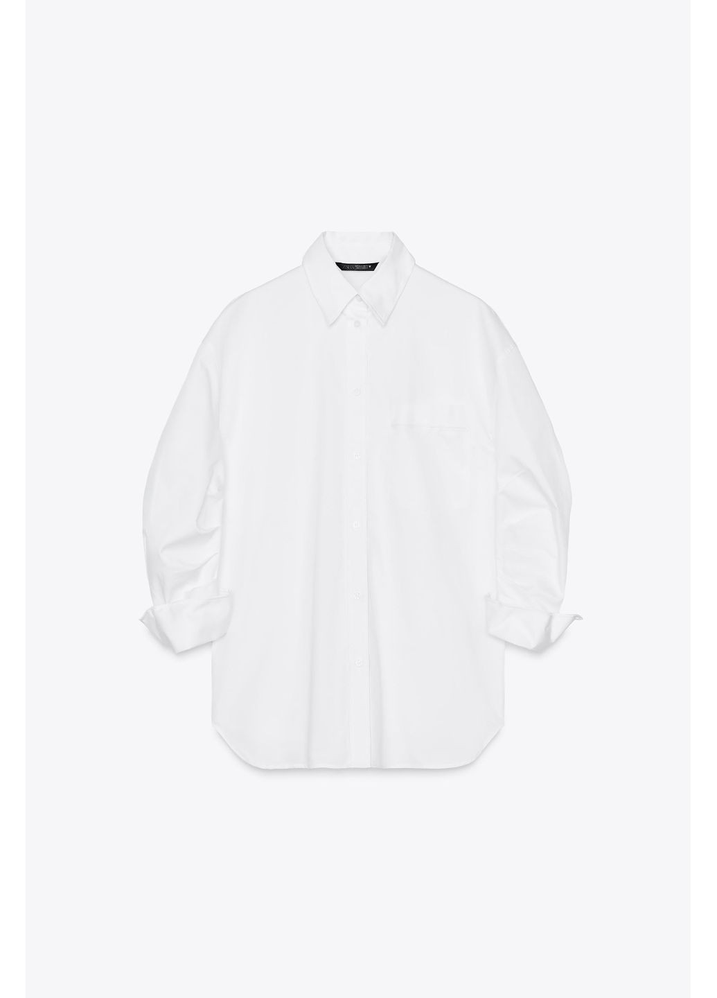 Формована сорочка оверсайз Zara (354816948)