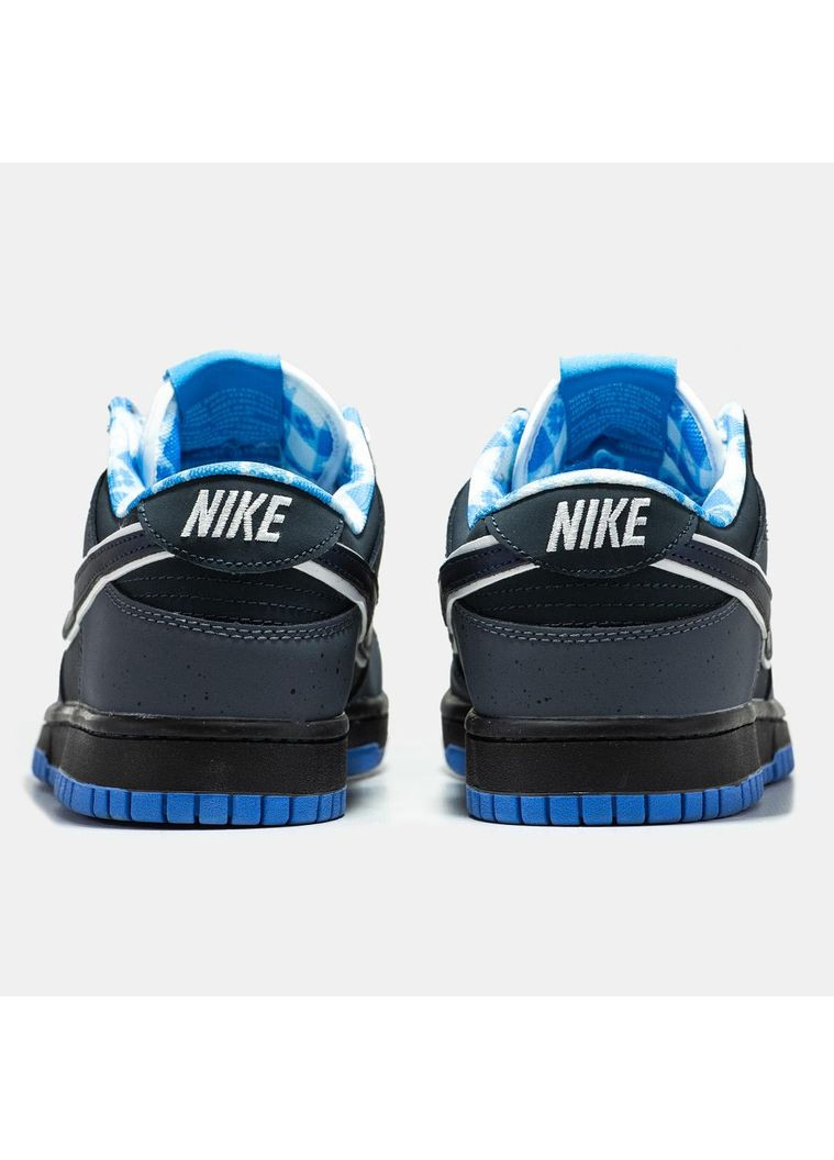 Синие демисезонные кроссовки мужские nike sb dunk low blue lobster найк сб данк No Brand