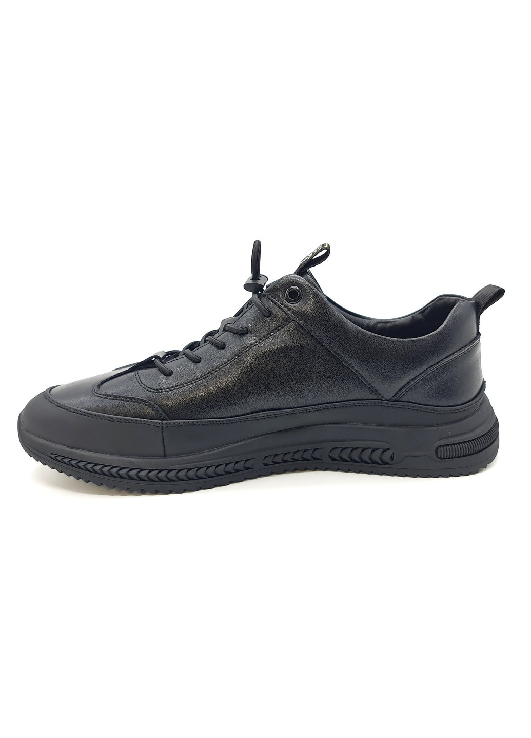 Чоловічі туфлі чорні шкіряні YA-11-6 27 см (р) Yalasou (259326294)