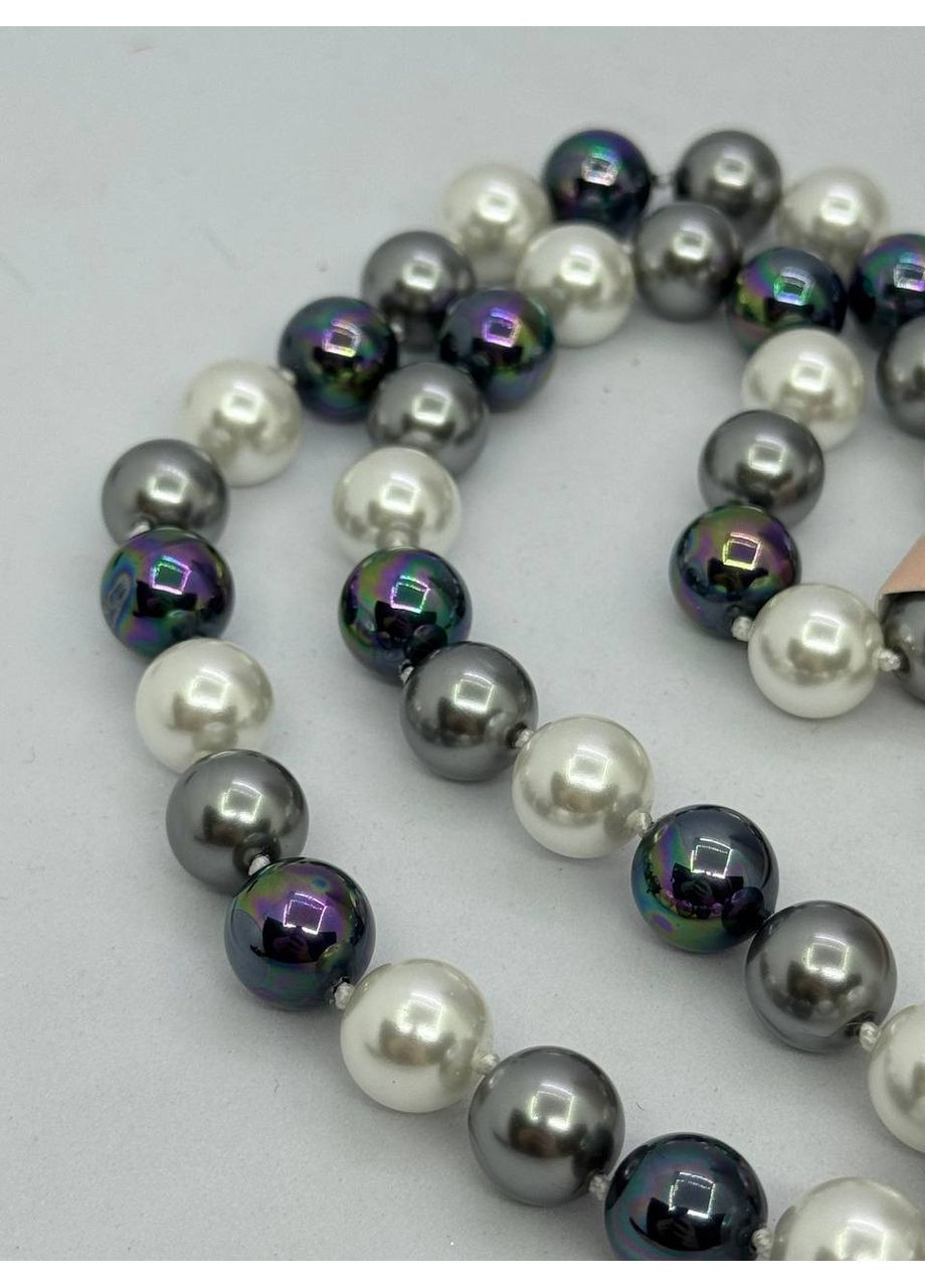 Ожерелье с жемчугом Майорка 10 мм 64 см Комбинированный No Brand (372468019)