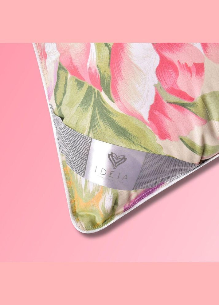 Подушка пухова 70х70 см натуральна пух перо натуральний наповнювач тканина бавовна IDEIA (334726990)