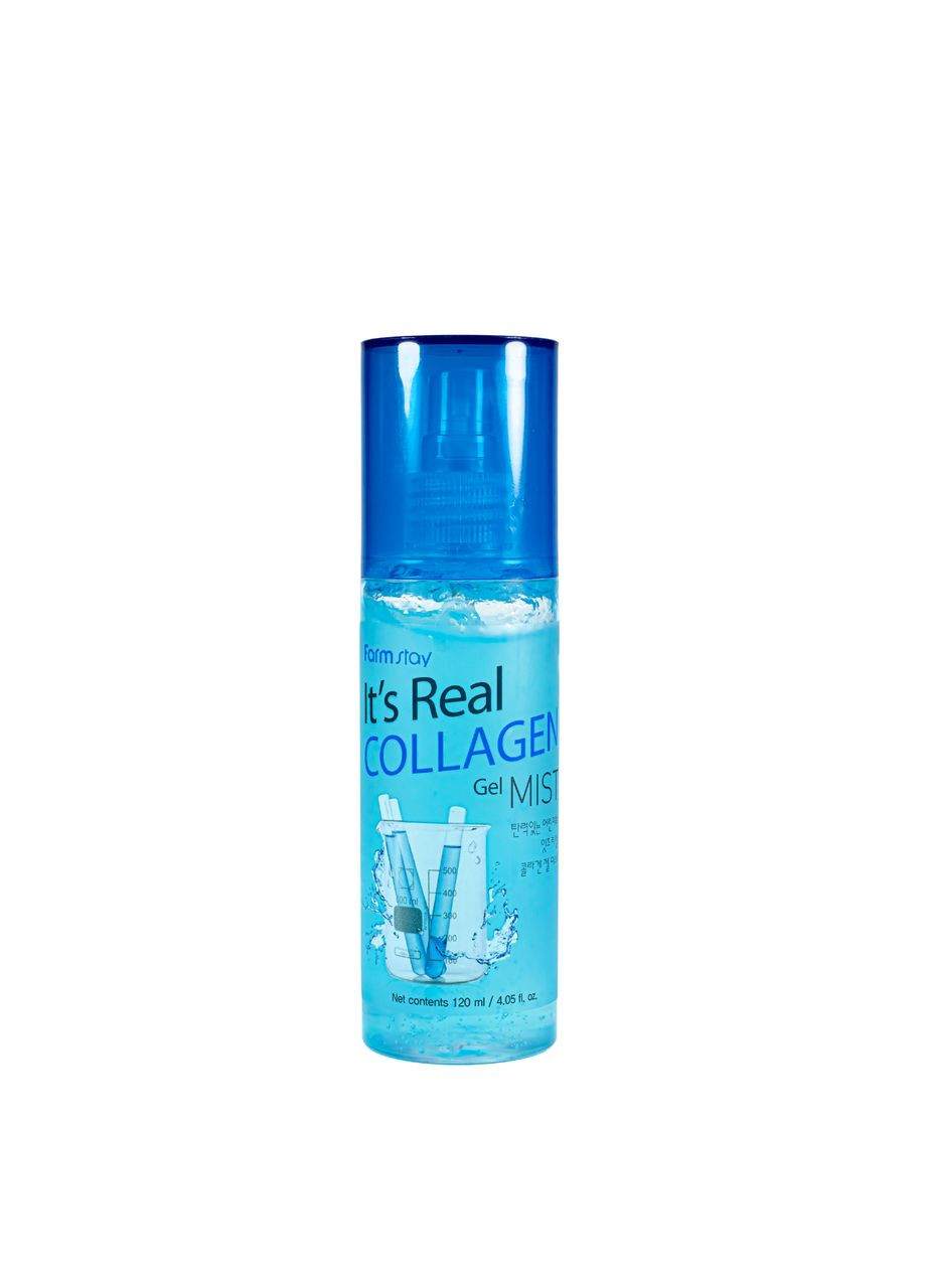 Гель міст для обличчя It's Real Collagen Gel Mist з колагеном 120 мл FarmStay (302722937)