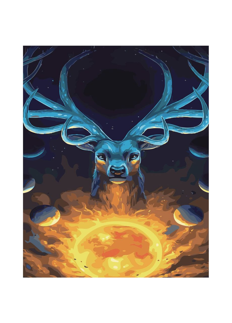 Картина по номерам для взрослых Тотем Вселенной акриловая с лаком см Strateg (362435767)