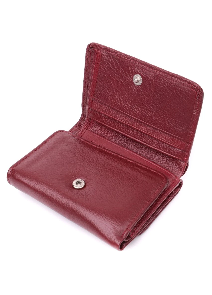 Шкіряний цікавий гаманець для жінок 22507 st leather (331907088)