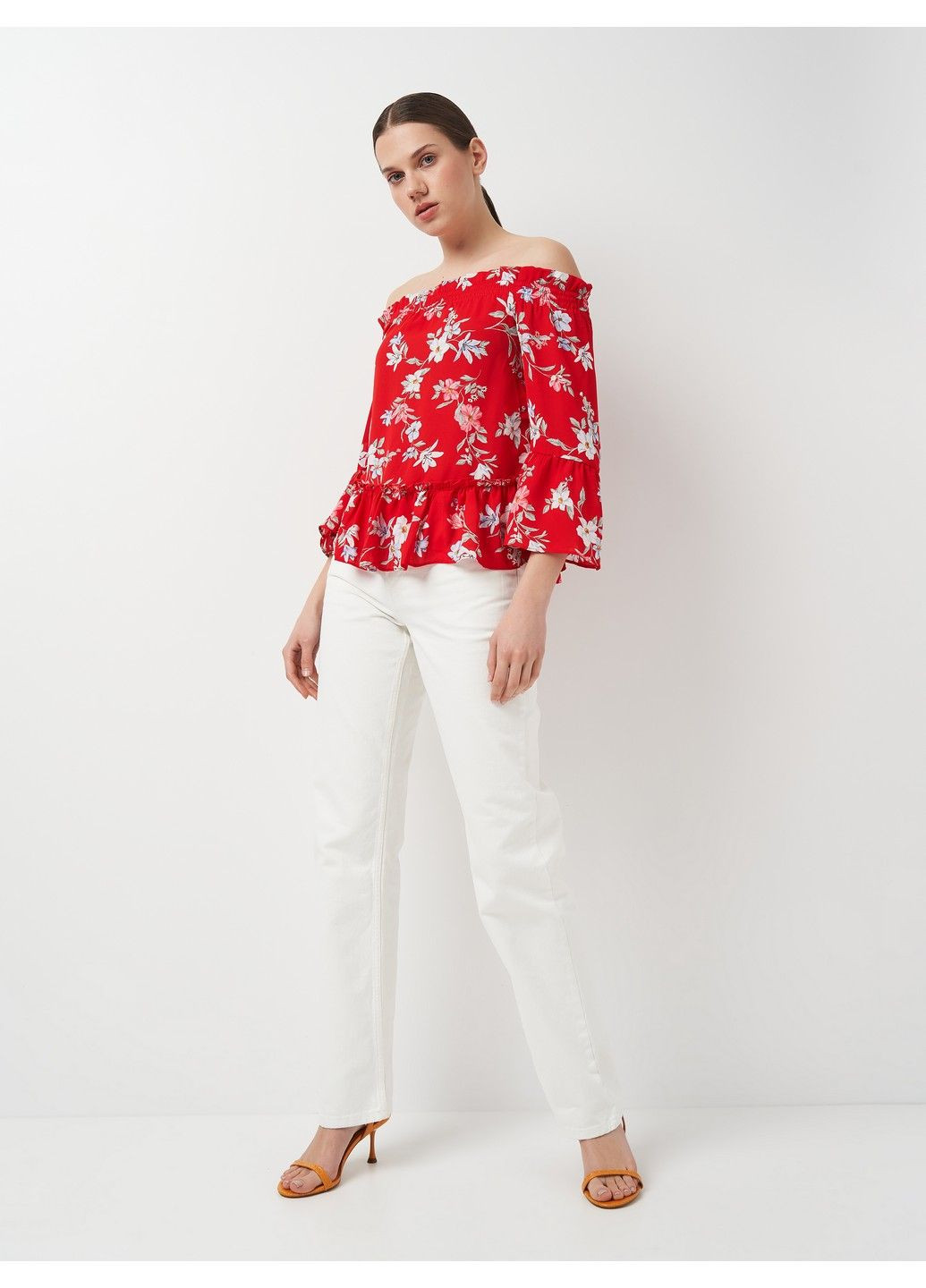 Червона блуза H&M