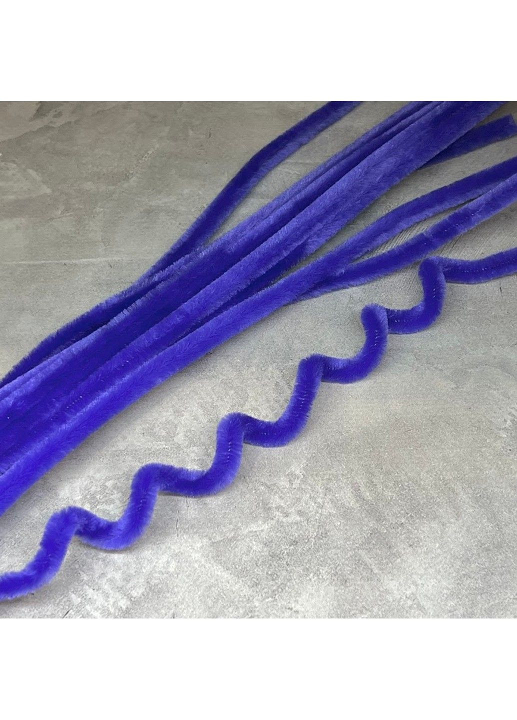 Синельная проволока (Пушистая проволока), длина 30 см, цвет- темно-фиолетовый, арт 017841, 10 шт. No Brand (319159019)