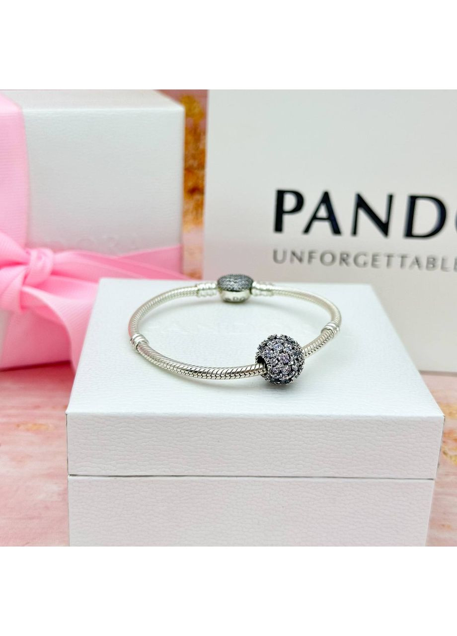 Срібний шарм Пандора "Блискуче паве" 792630C01 Kabluchka (355348131)