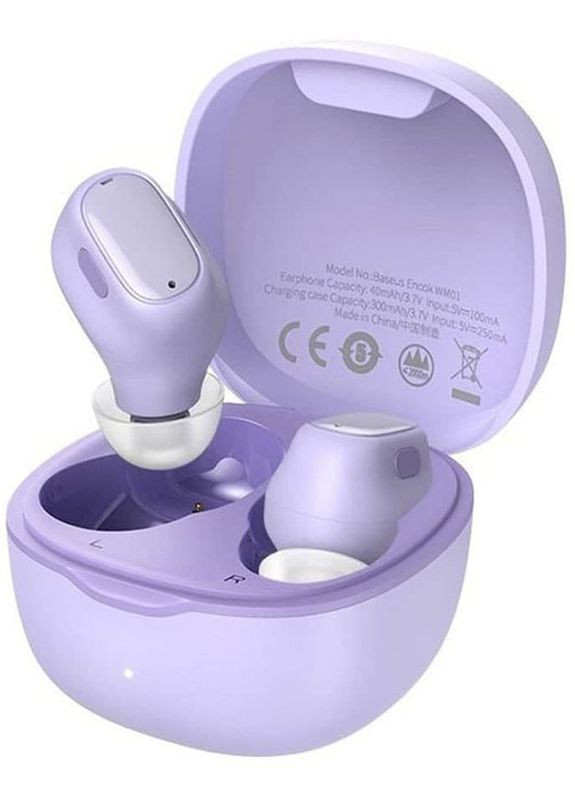 Наушники TWS Encok WM01 TWS Purple (NGWM0105) Baseus (301466107)