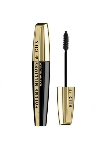 L'OREAL MASCARA VOLUME MILLIONS DE CILS EXTRA BLACK 9 ml L'Oreal Paris (366026710)