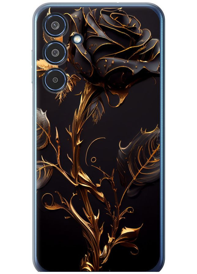 Силіконовий чохол 'Троянда 3' для Endorphone Samsung Galaxy M35 5G (324271943)