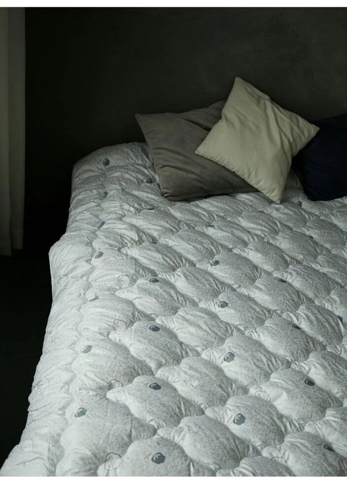 Одеяло полуторное закрытое Cotton 20346 150х210 см Arda (328391726)