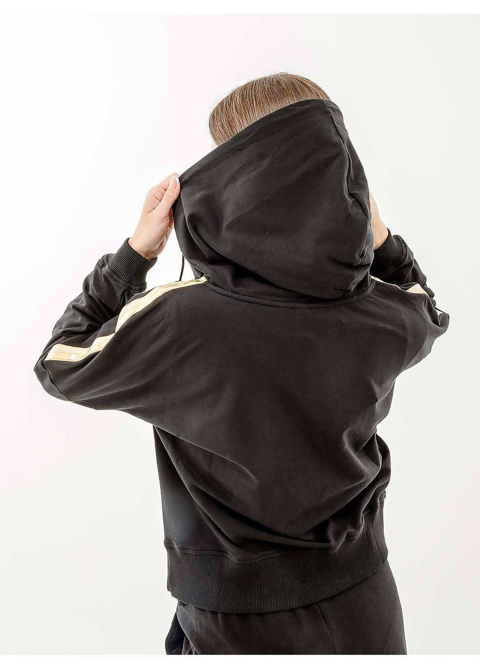 Женский Костюм GOLD TAPE ELASTIC FLEECE TRACKSUIT Черный Australian (367191664)