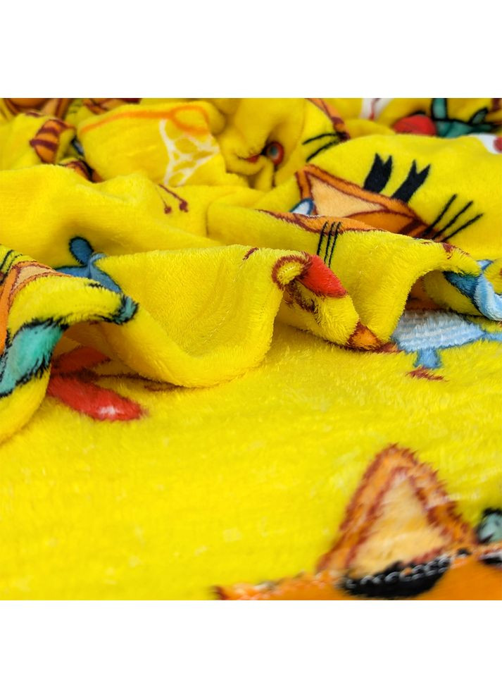 Плед флис Веселые лисенки 150x200 см Love You (369621701)