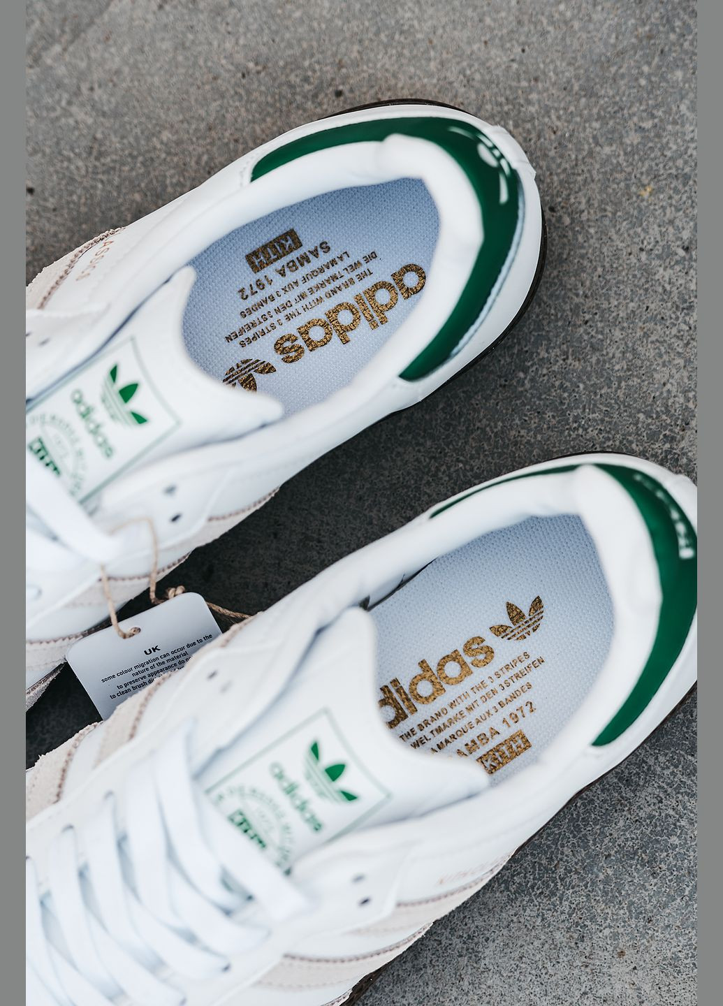 Білі Осінні кросівки чоловічі і жіночі adidas samba white x kith | адідас самба білі No Brand