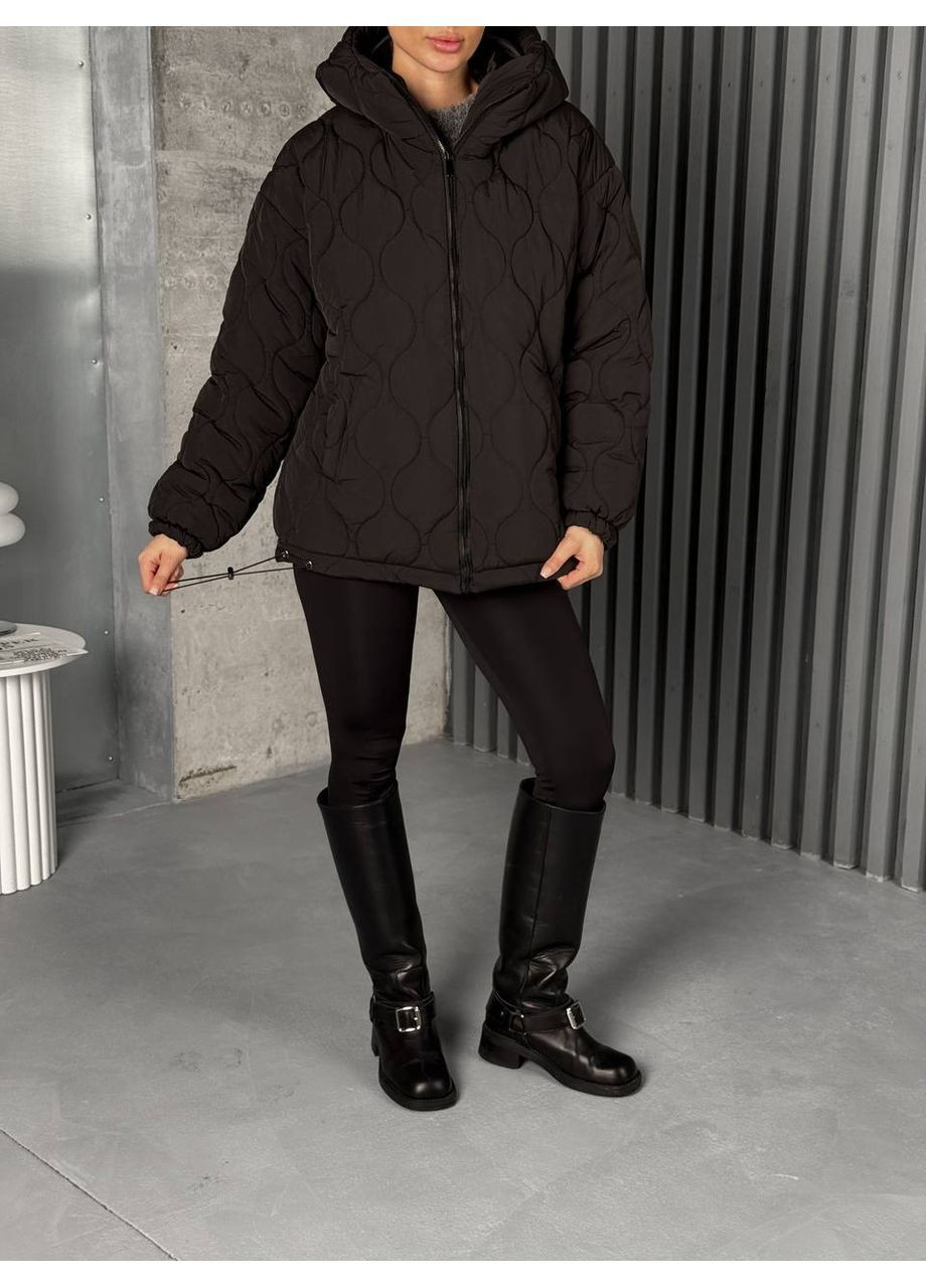 Черная зимняя женская куртка Asi.Store.ua
