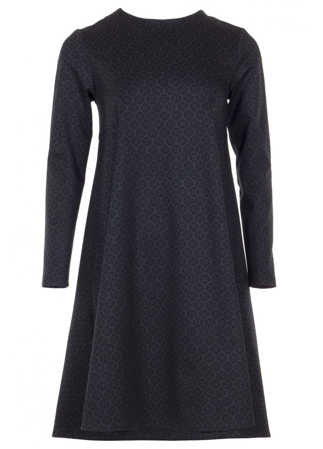 Сіра повсякденний жіноча трикотажна сукня з начосом (ll162476564) LadyLike