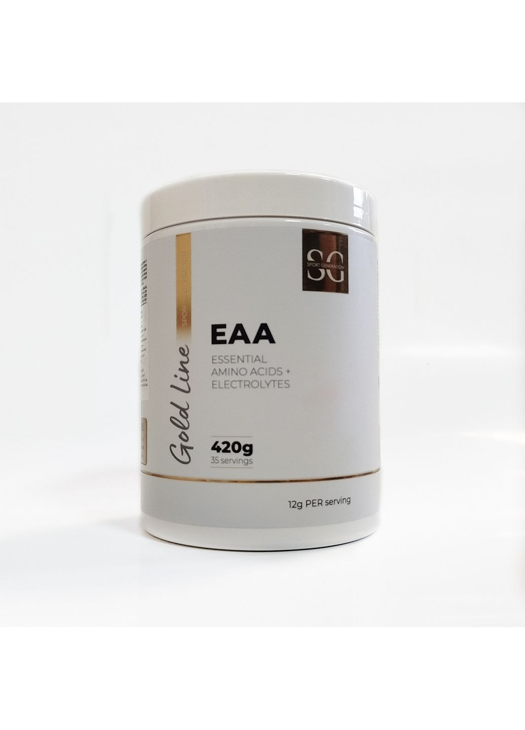 Аминокислота Gold Line EAA + Electrolytes, 420 грамм Ананас-яблоко Sport Generation (315868987)