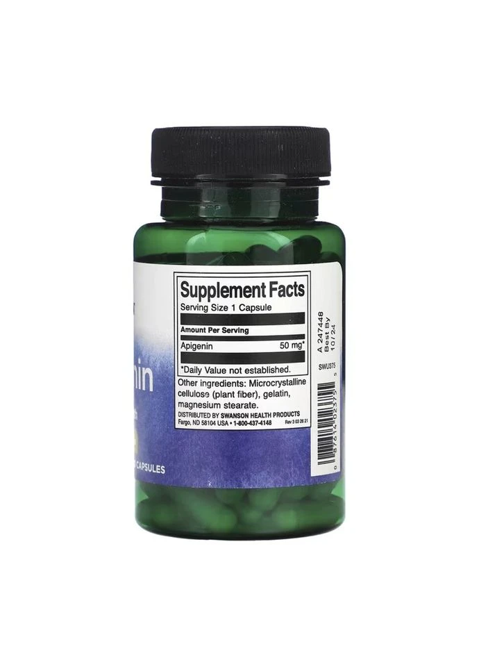Apigenin 50mg - 90 caps Swanson (388722105)