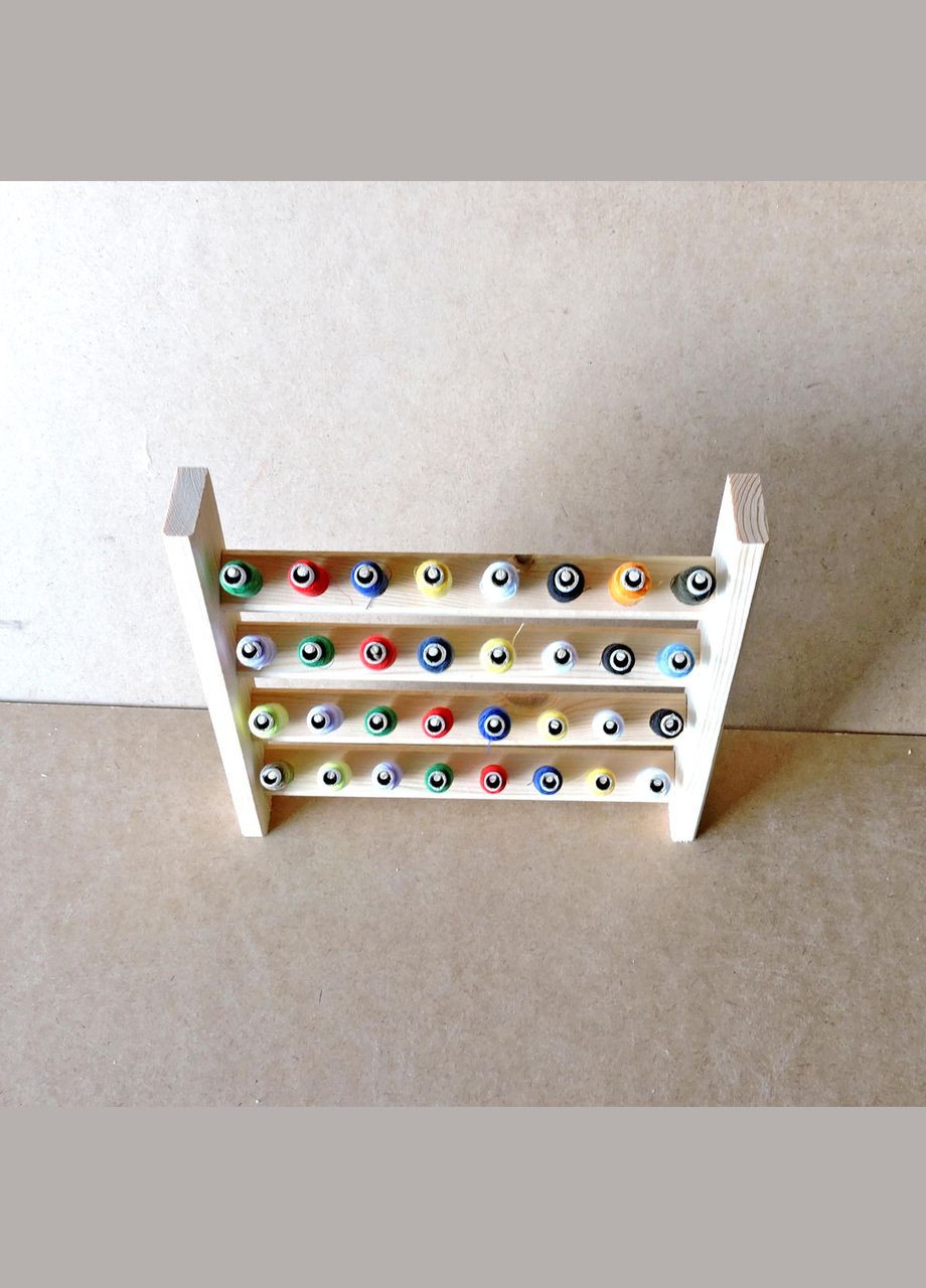 Органайзер для ниток з дерева Оксамит 32 (НТК-322900) No Brand (328911454)