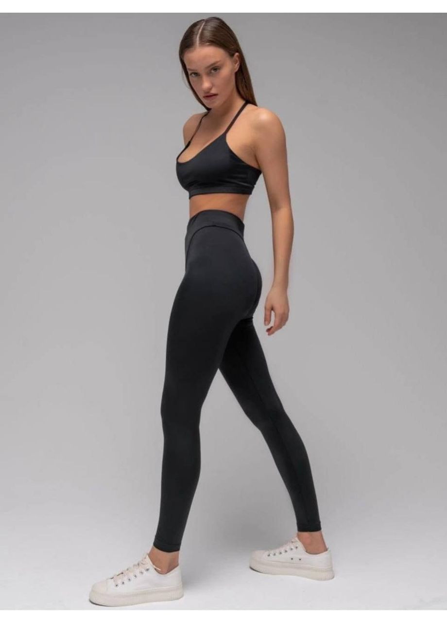 Лосины бифлекс с эффектом push-up водоотталкивающие эластичные с высокой посадкой широким поясом No Brand Лосини біфлекс водовідштовхуючі білі (349815719)