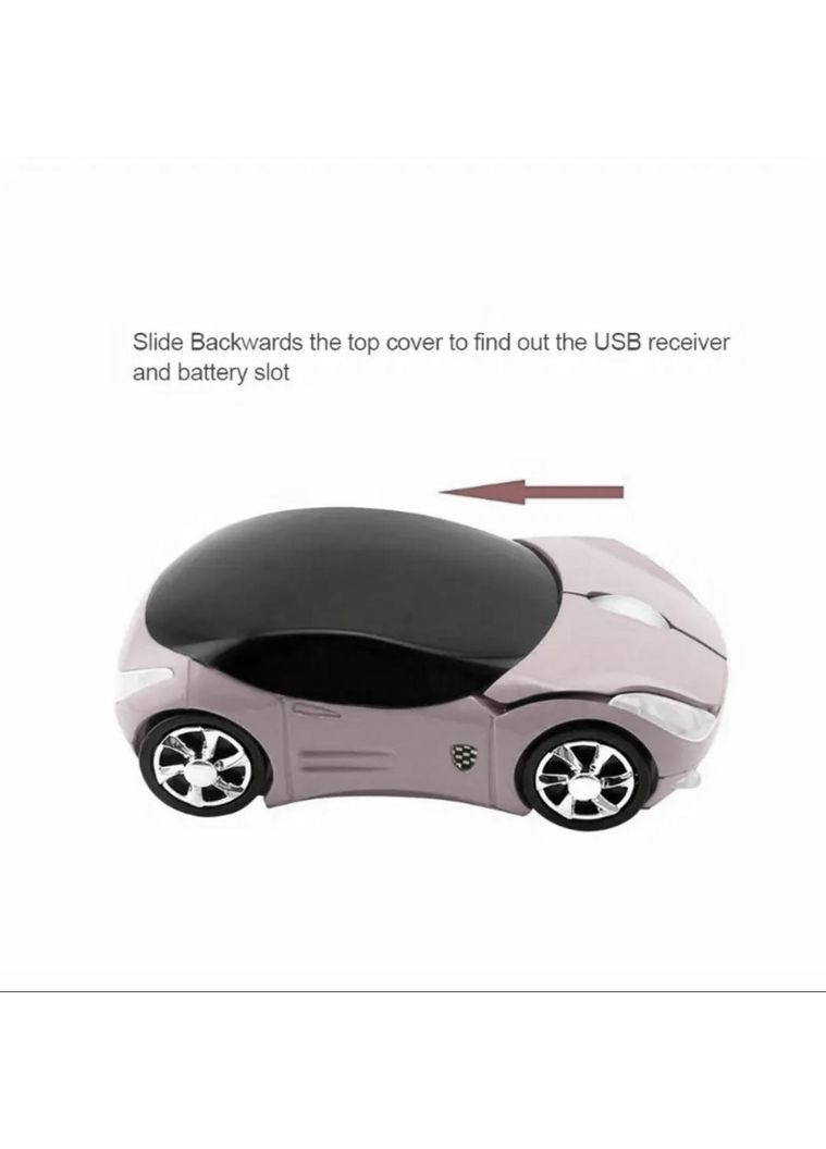 Бездротова миша з RGB LED підсвіткою No Brand Мшинка (365814682)