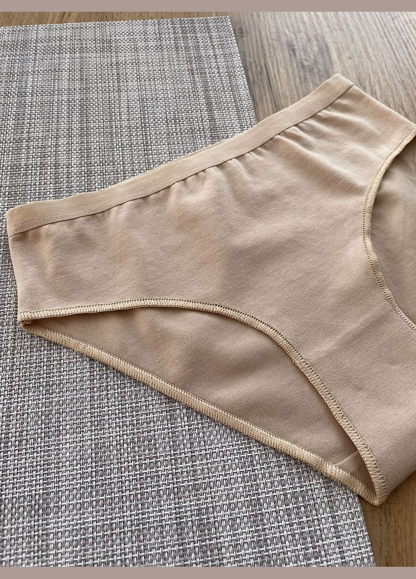 Бежевий демісезонний комплект трусики та топ для дівчинки Baykar