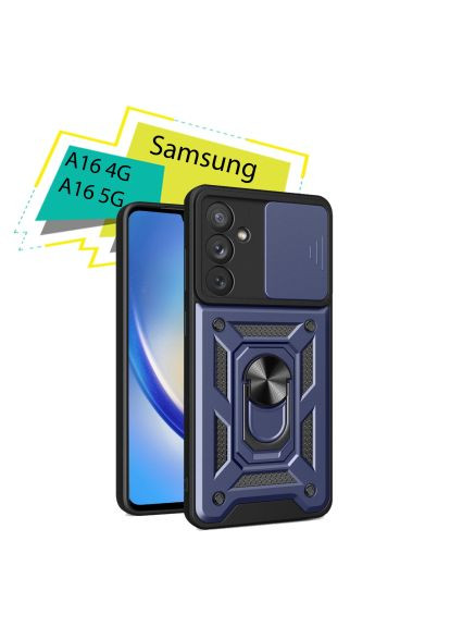Чехол для мобильного телефона Military Samsung Galaxy A16 4G SM-A165/A16 5G SM-A166 Blue (713069) BeCover Military Samsung Galaxy A16 4G SM-A165/A16 5G SM-A (368563740)